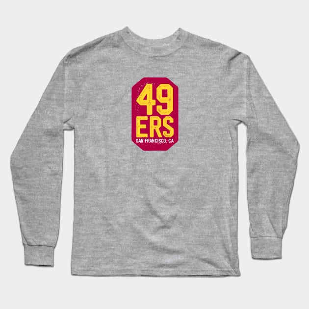 49ers Long Sleeve T-Shirt by teeteet